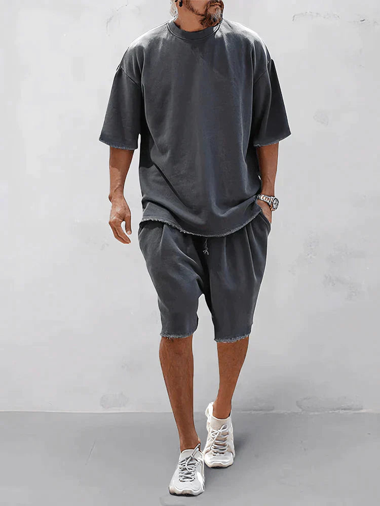 Casual Overhemd Met Korte Broek Voor Heren – Mitch