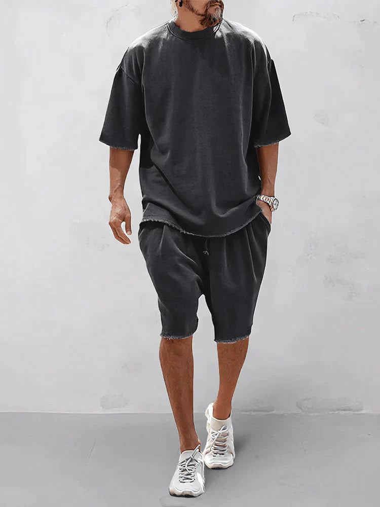 Casual Overhemd Met Korte Broek Voor Heren – Mitch