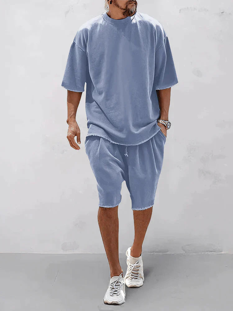 Casual Overhemd Met Korte Broek Voor Heren – Mitch