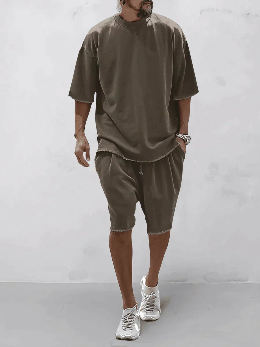 Casual Overhemd Met Korte Broek Voor Heren – Mitch