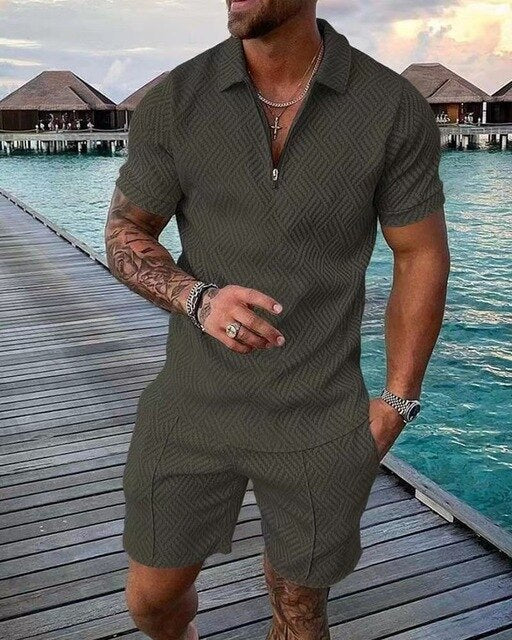 Polo En Korte-Broek Zomerset Voor Heren – Diego