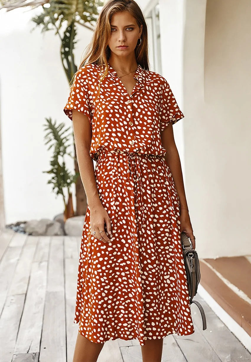 Zomerjurk Met Print | Luchtig En Comfortabel