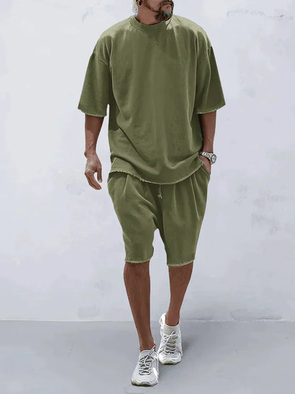 Casual Overhemd Met Korte Broek Voor Heren – Mitch