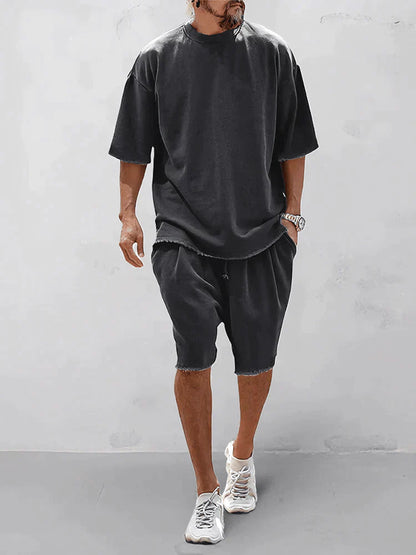 Casual Overhemd Met Korte Broek Voor Heren – Mitch