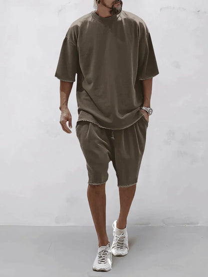 Casual Overhemd Met Korte Broek Voor Heren – Mitch