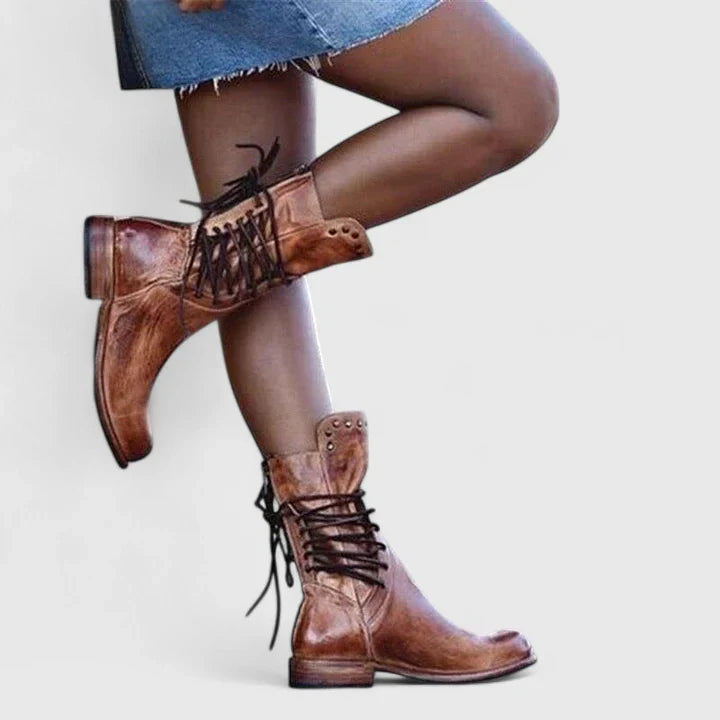 Leren Veterlaarzen | Tijdloze kracht voor elke stap