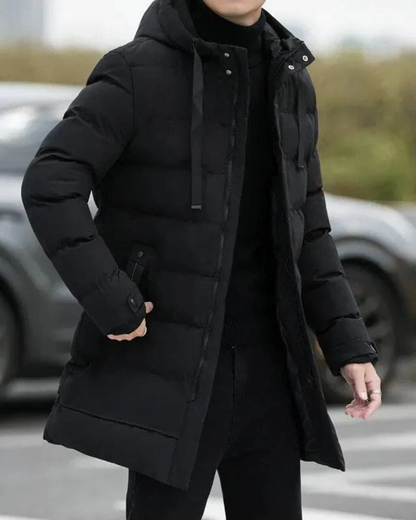 Gianluca Long Winter Jacket | Bescherming die je draagt