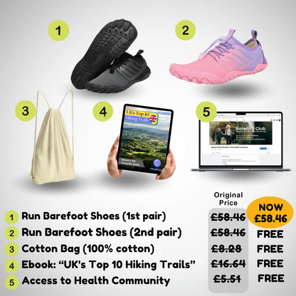 Run - Sport Barefoot Shoes (Buy 1 Get 1 Free)