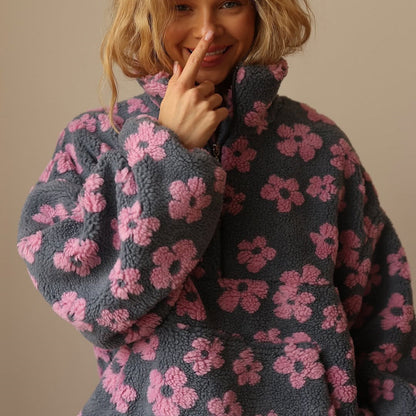 Daisy | Fleece-trui Bloom