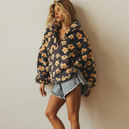 Daisy | Fleece-trui Bloom