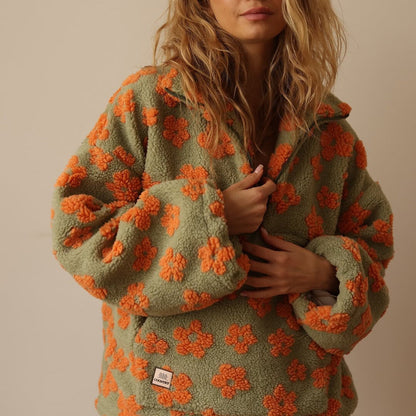 Daisy | Fleece-trui Bloom
