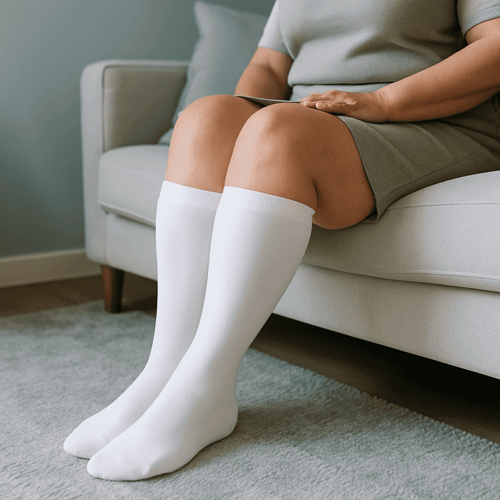 Eluvra Classic Compressiekousen – Ondersteuning voor Elke Dag