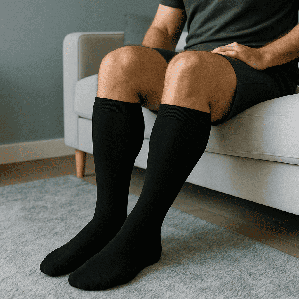 Eluvra Classic Compressiekousen – Ondersteuning voor Elke Dag