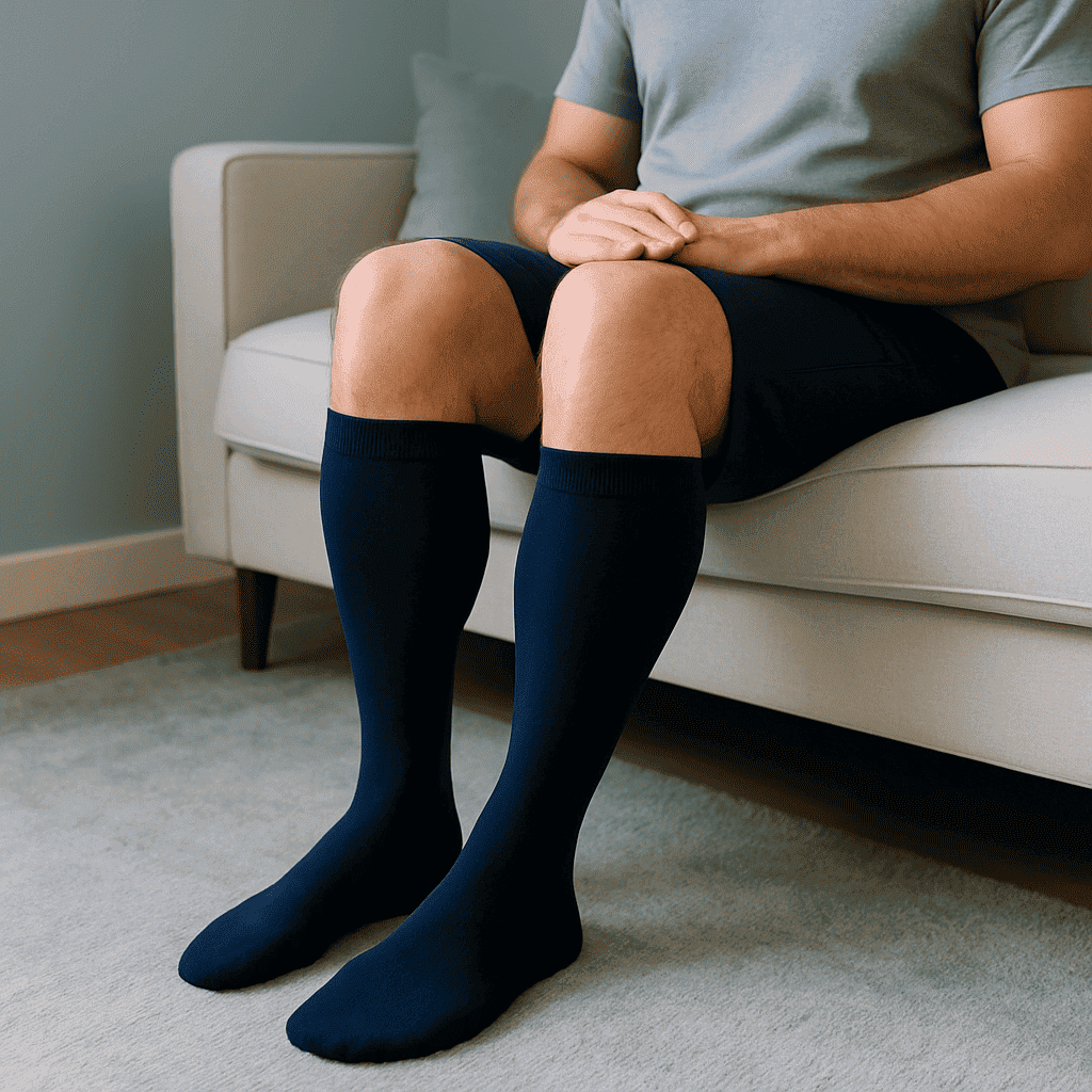 Eluvra Classic Compressiekousen – Ondersteuning voor Elke Dag