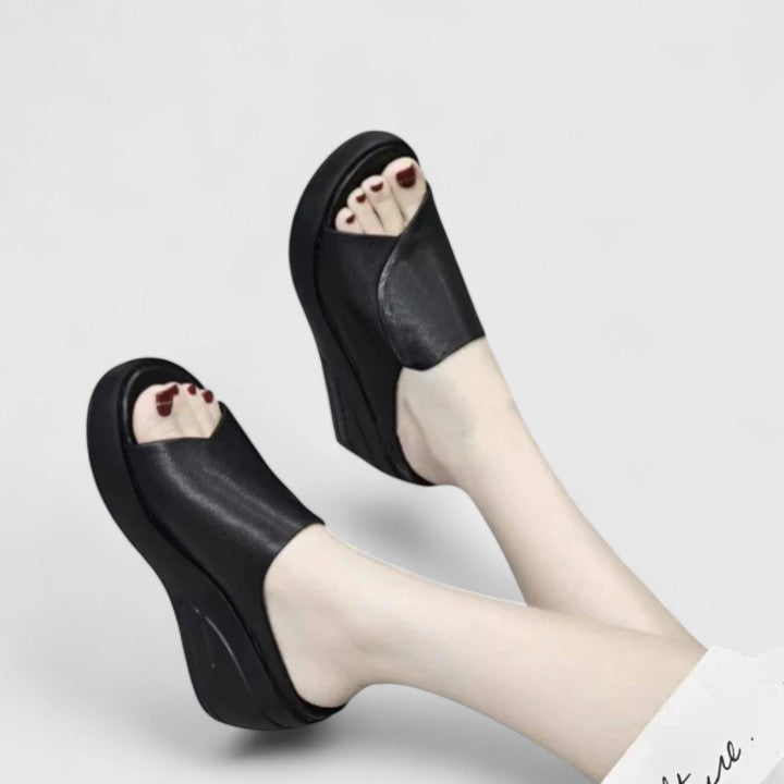 Minimalistische Sleehak Slippers | Comfort ontmoet klasse