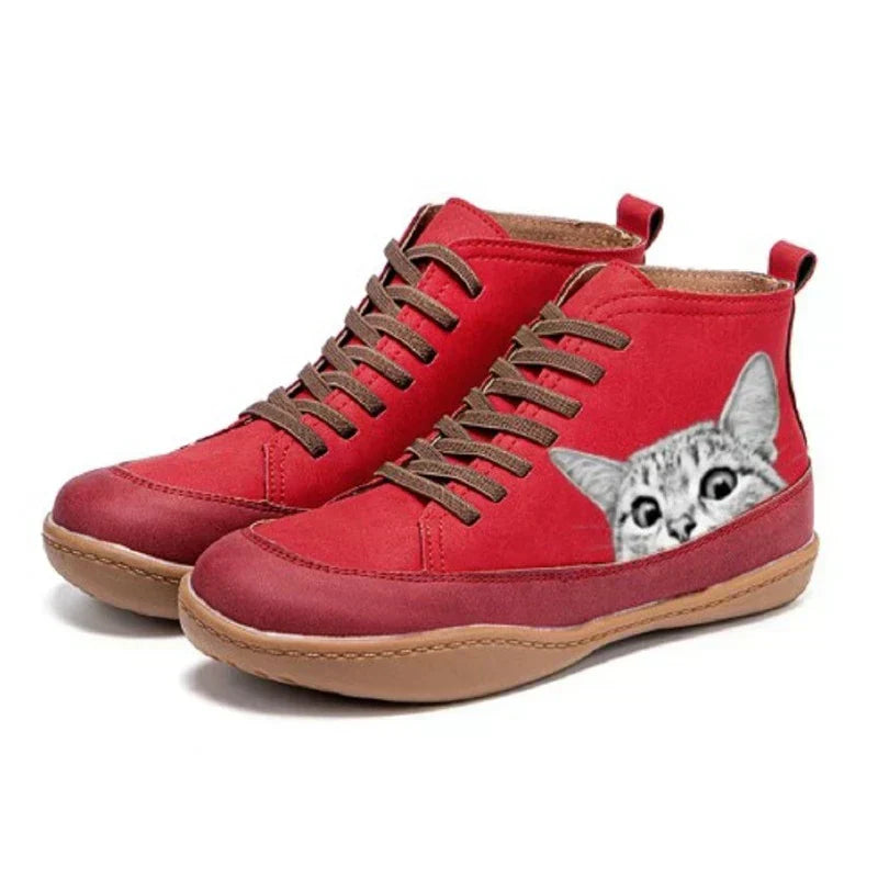 Cat‑Peek Sneaker Boots | Toon je unieke stijl