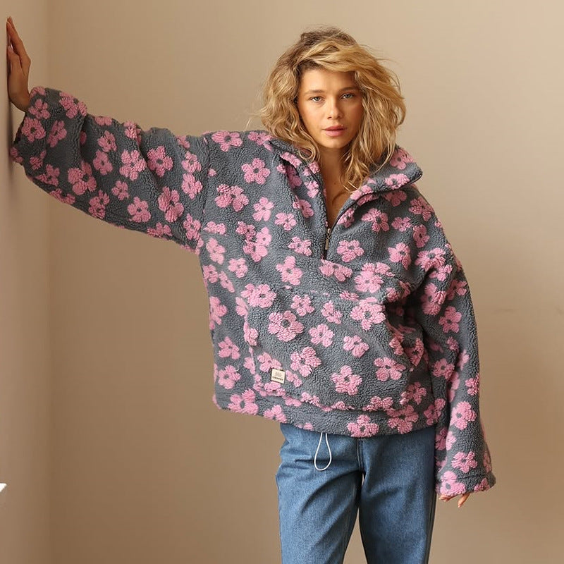 Daisy | Fleece-trui Bloom