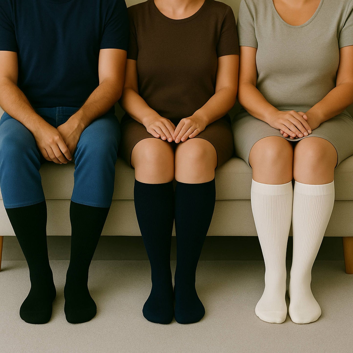 Eluvra Classic Compressiekousen – Ondersteuning voor Elke Dag