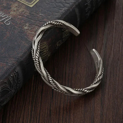 Torin Zilveren Manchetarmband