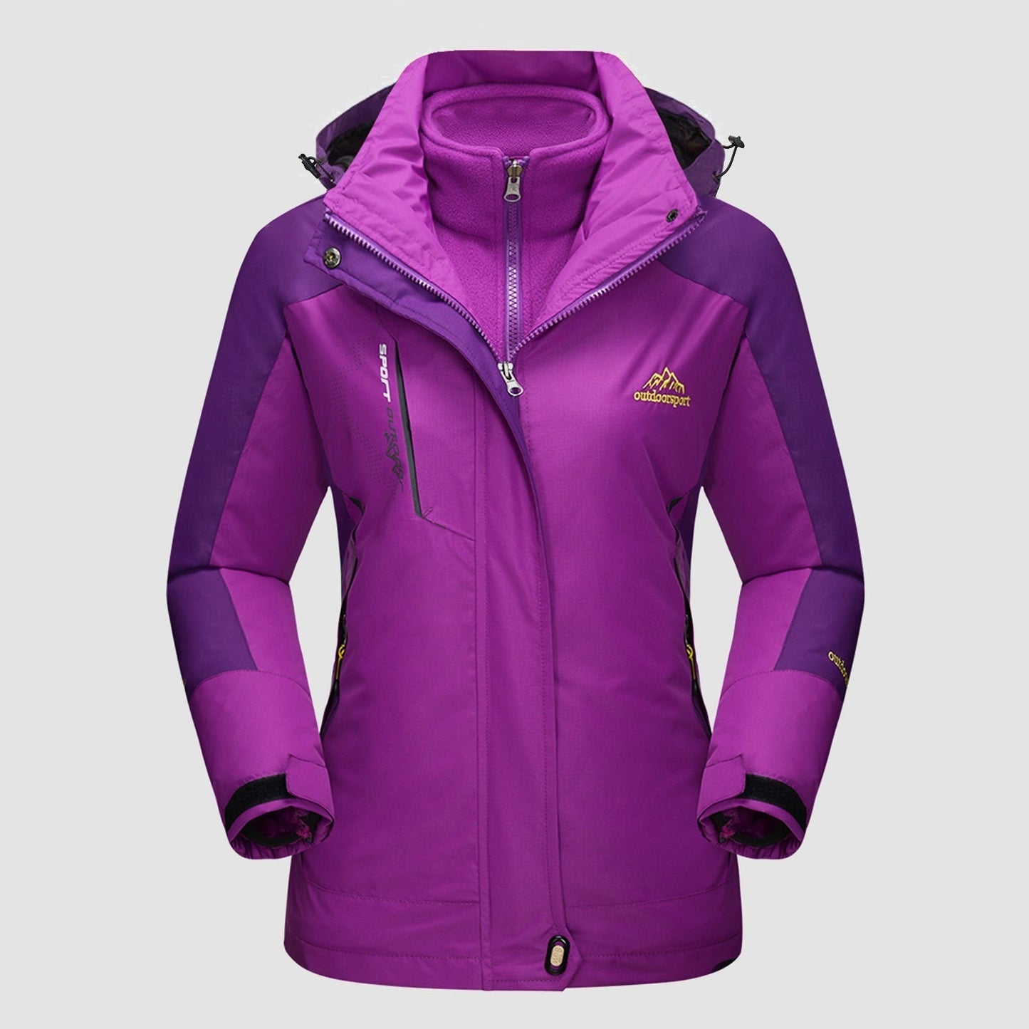 Warme 3-in-1 Outdoorjas Dames