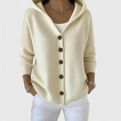 Zachte Roze Hoodie-Cardigan | Warmte en stijl in één