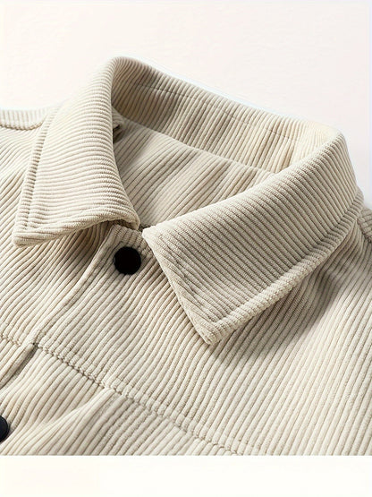 Corduroy Jacket voor Heren | Maak indruk met eenvoud