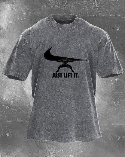 Just Lift It T-Shirt | Kracht in elke vezel
