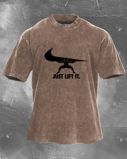 Just Lift It T-Shirt | Kracht in elke vezel