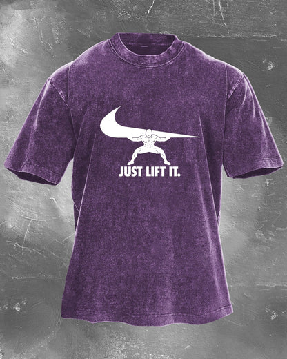Just Lift It T-Shirt | Kracht in elke vezel