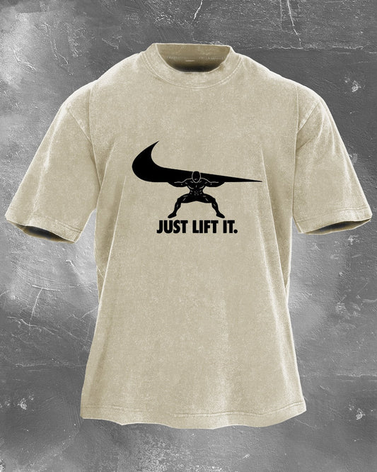 Just Lift It T-Shirt | Kracht in elke vezel