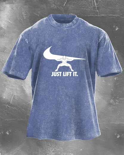 Just Lift It T-Shirt | Kracht in elke vezel