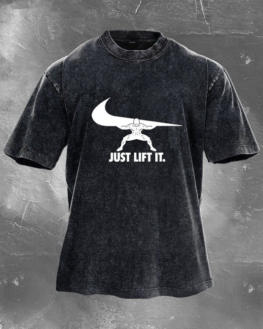 Just Lift It T-Shirt | Kracht in elke vezel