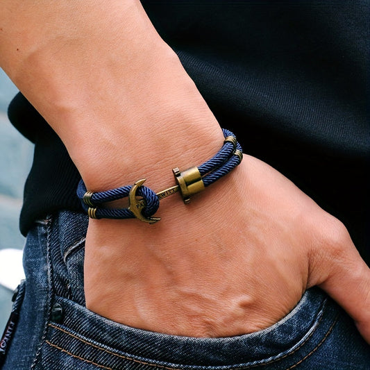 Voyager Anker Armband | Detail met karakter