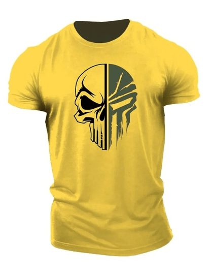 Military Skull T-Shirt | Stoer en krachtig in elke situatie