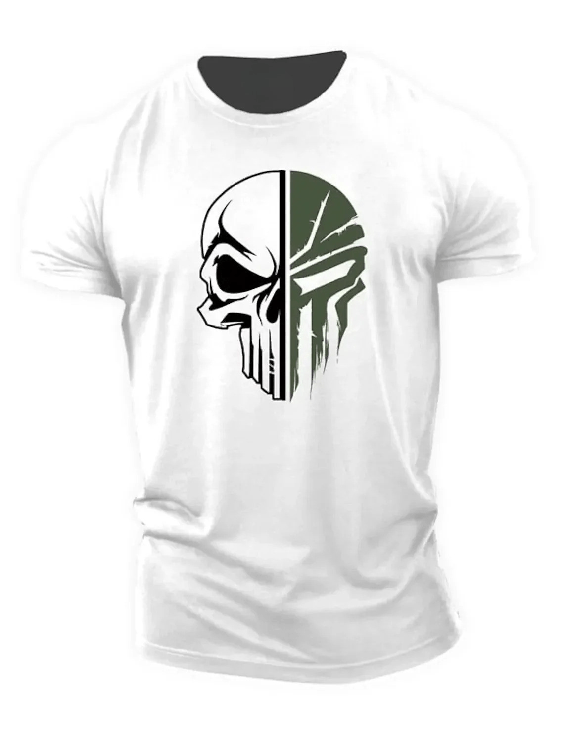 Military Skull T-Shirt | Stoer en krachtig in elke situatie