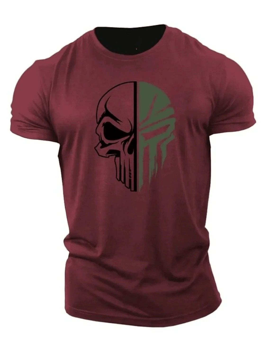Military Skull T-Shirt | Stoer en krachtig in elke situatie