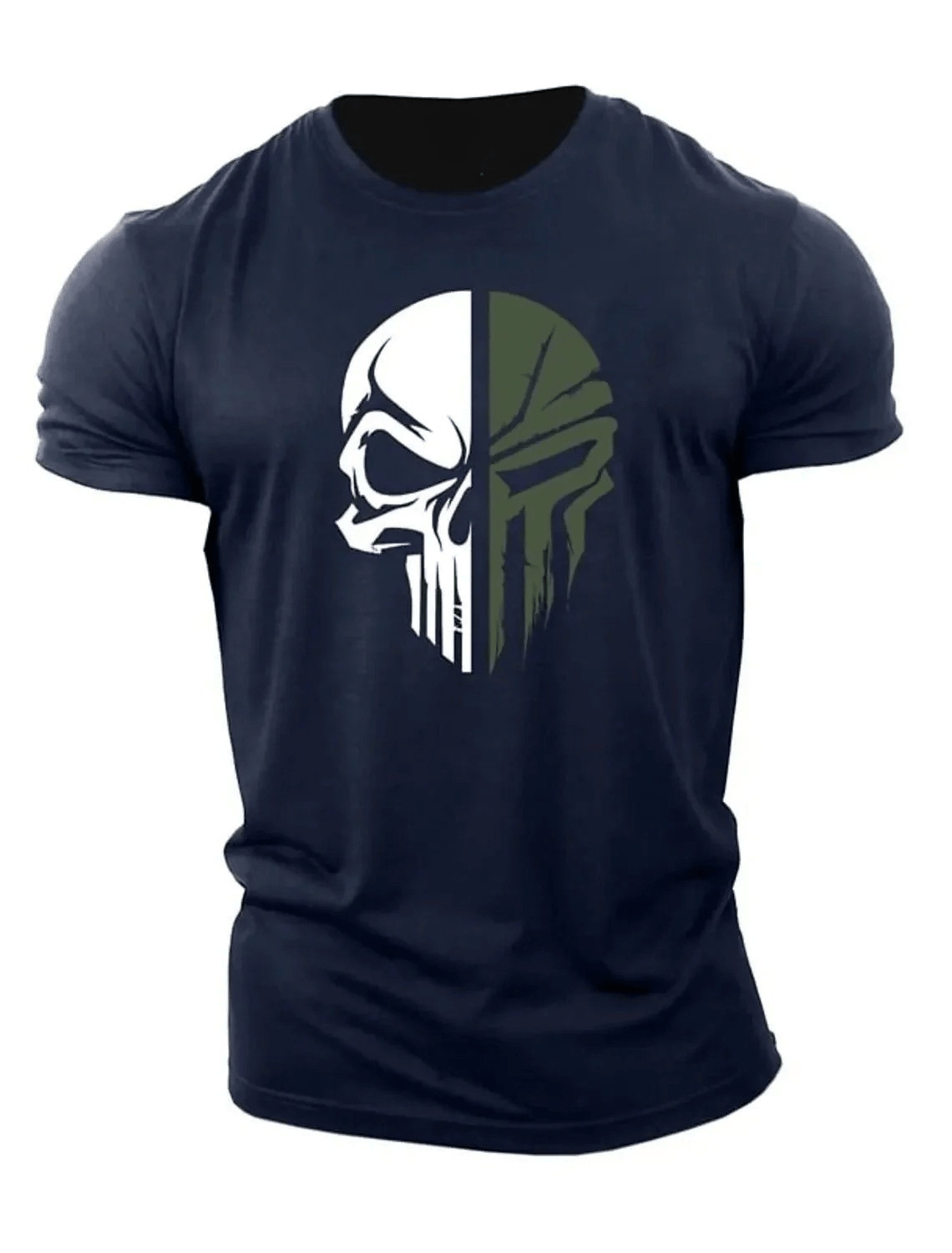 Military Skull T-Shirt | Stoer en krachtig in elke situatie