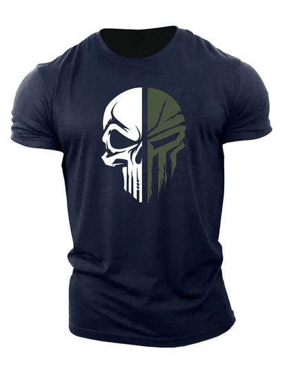 Military Skull T-Shirt | Stoer en krachtig in elke situatie