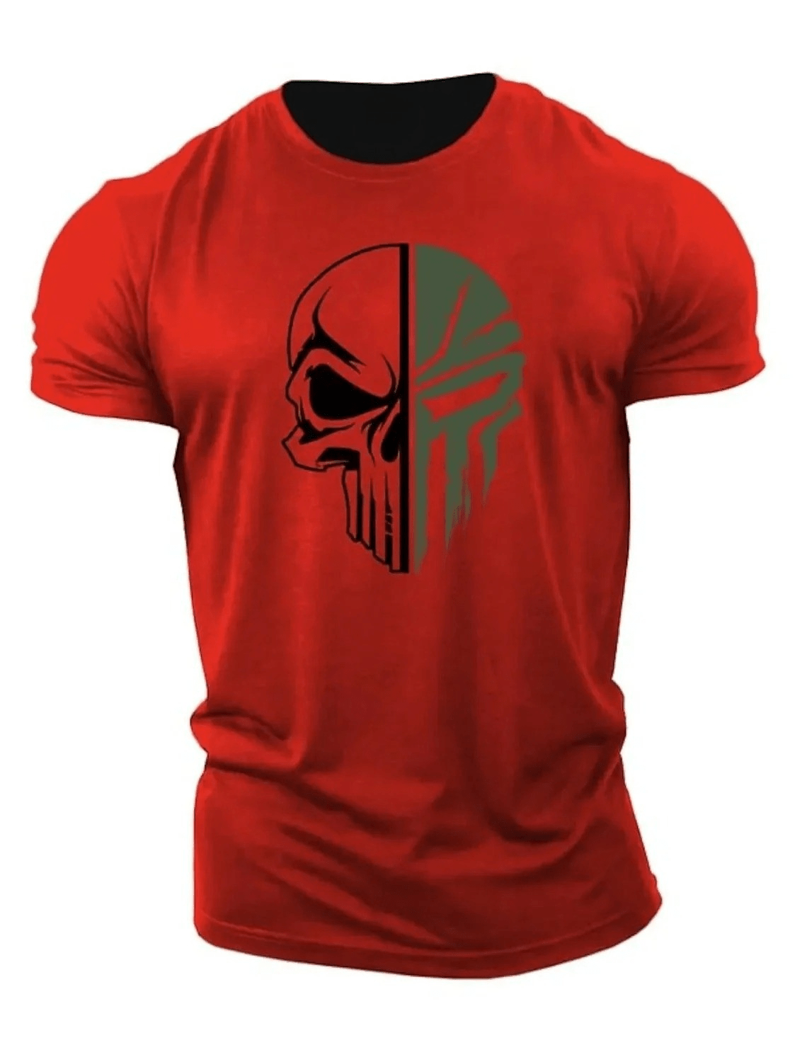 Military Skull T-Shirt | Stoer en krachtig in elke situatie