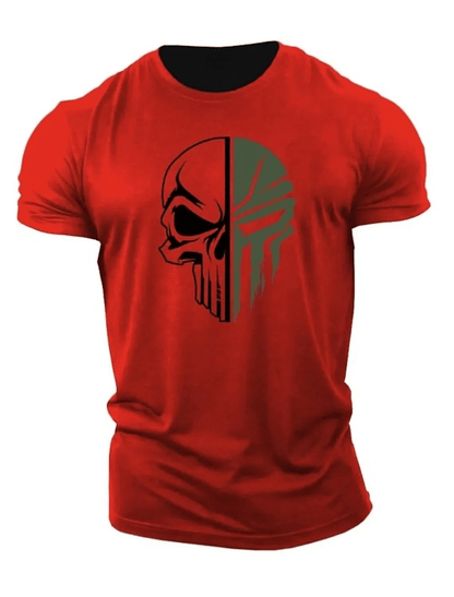 Military Skull T-Shirt | Stoer en krachtig in elke situatie