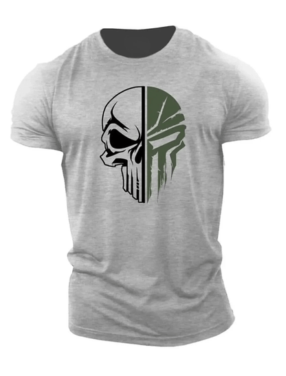 Military Skull T-Shirt | Stoer en krachtig in elke situatie